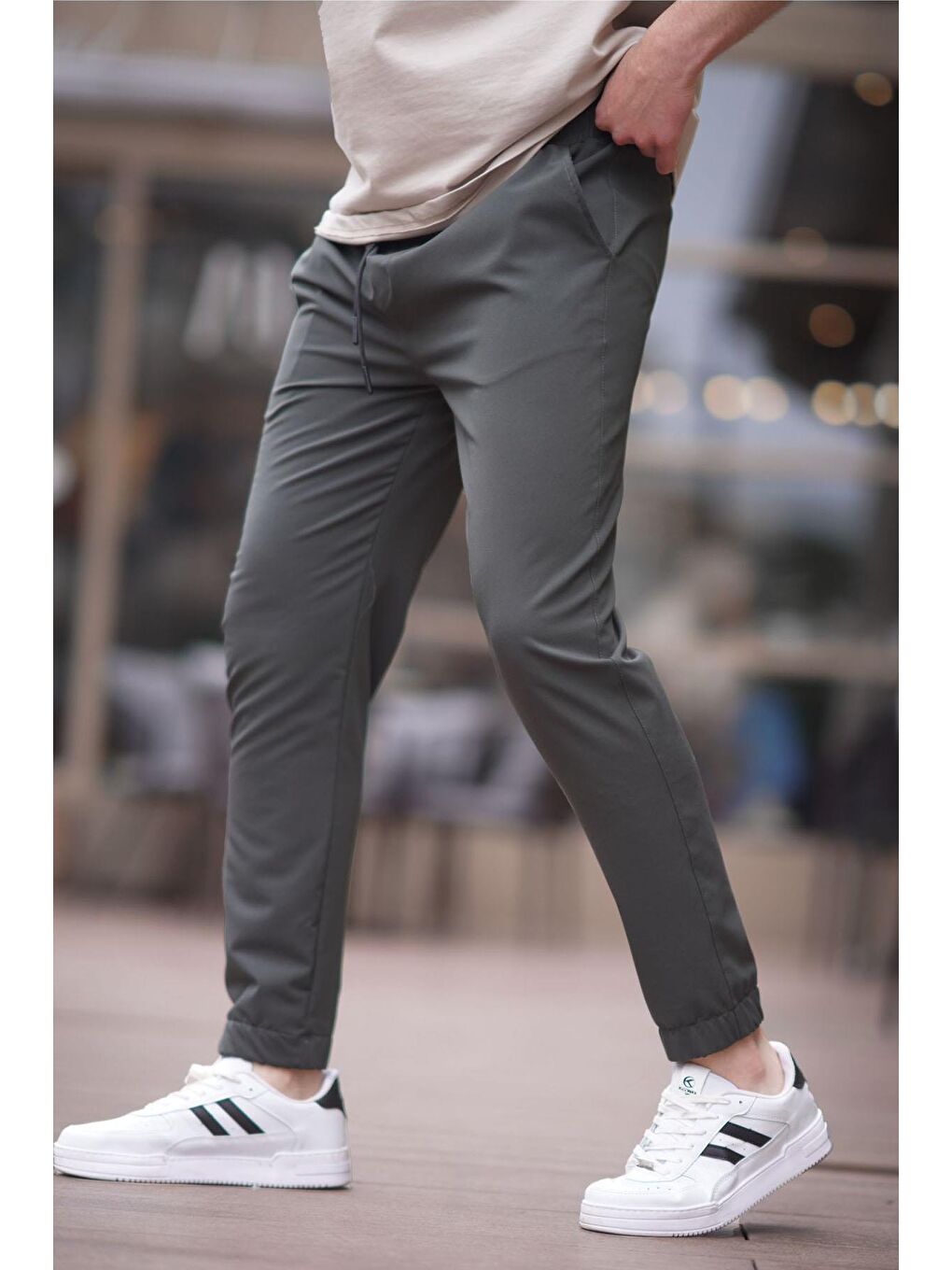 Haki Erkek Jogger Pantolon 6529-1