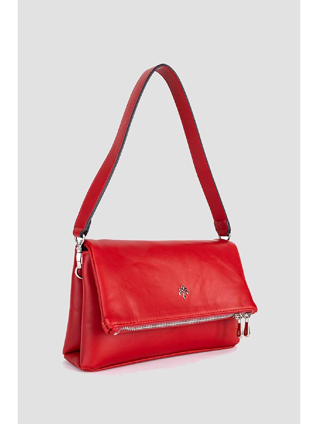 Kırmızı Bölmeli Çapraz Askılı Çanta IM498