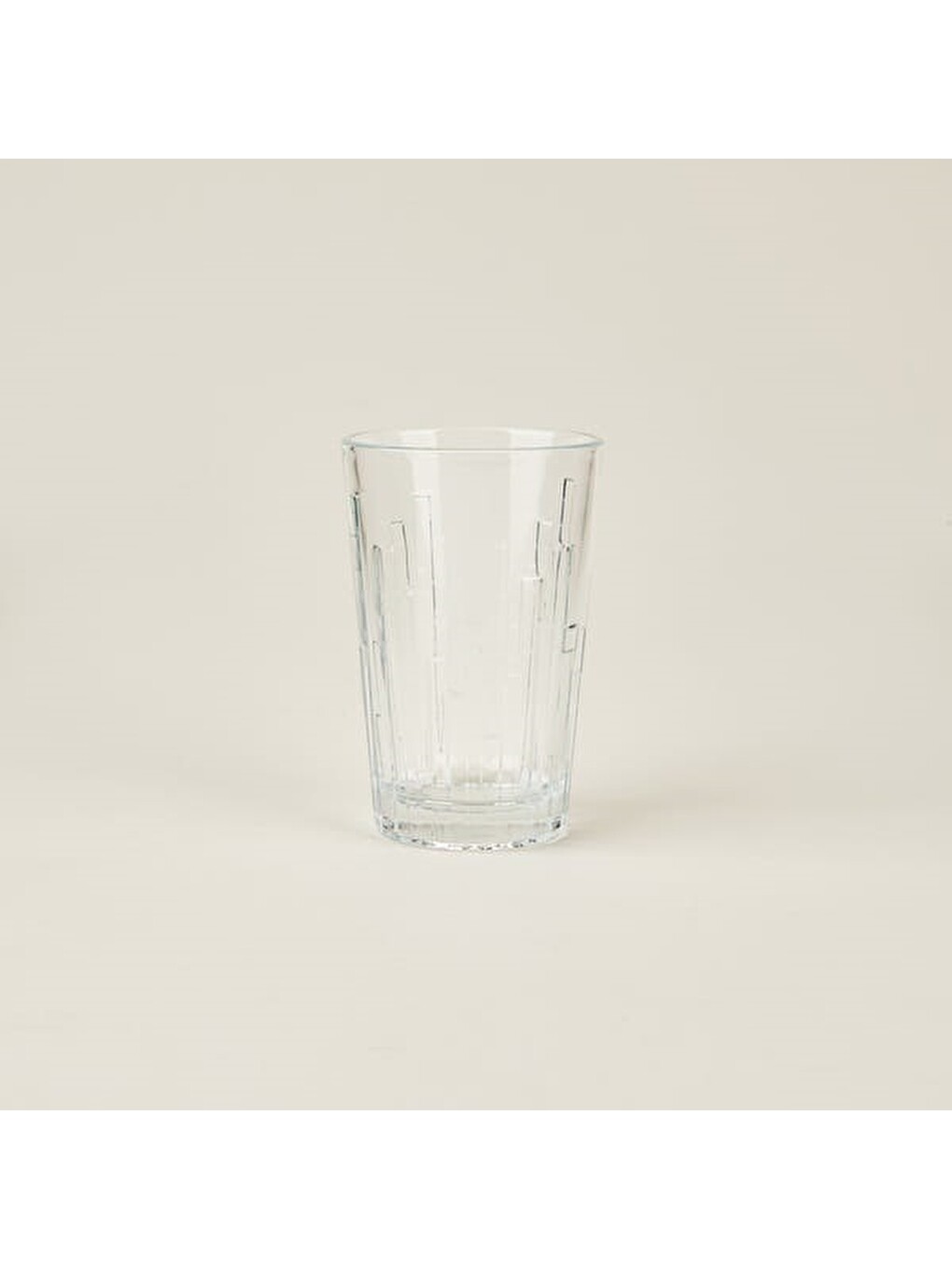 Renksiz Scala 3'lü Meşrubat Bardak Seti - Şeffaf - 330 Ml-2