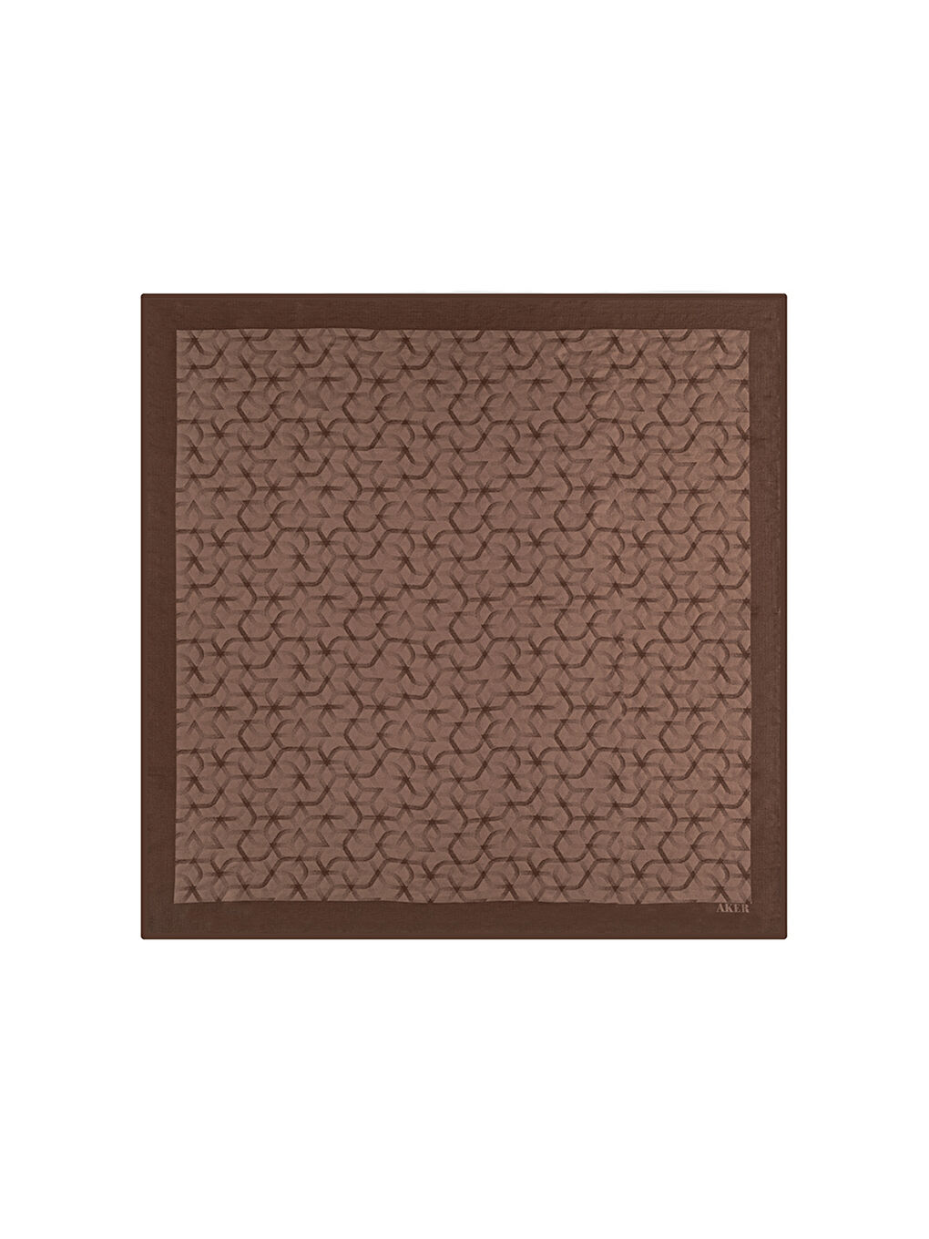 Karma Kahverengi Kadın Eşarp