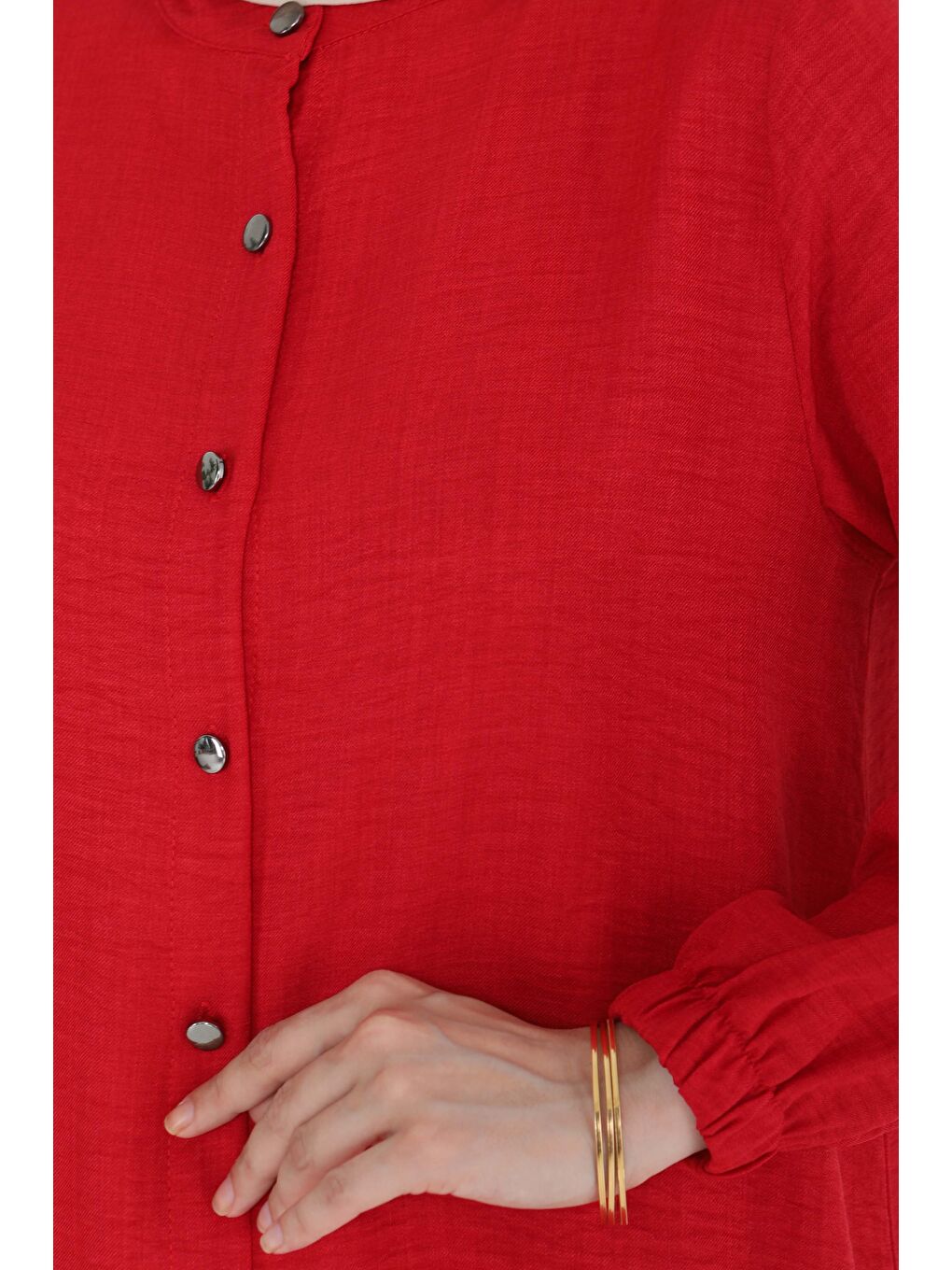 Kırmızı Hakim Yaka İkili Takım Kirmizi - 27183-4