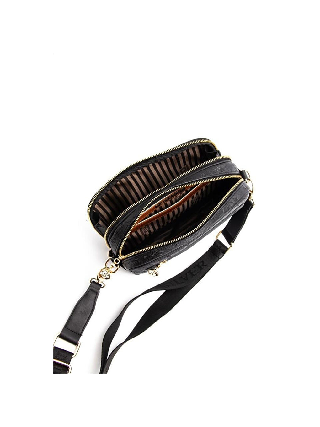 Kahverengi Kadın SP1162-M191 SILVER POLO Çapraz Çanta Kahve Sarı-Kahve-5