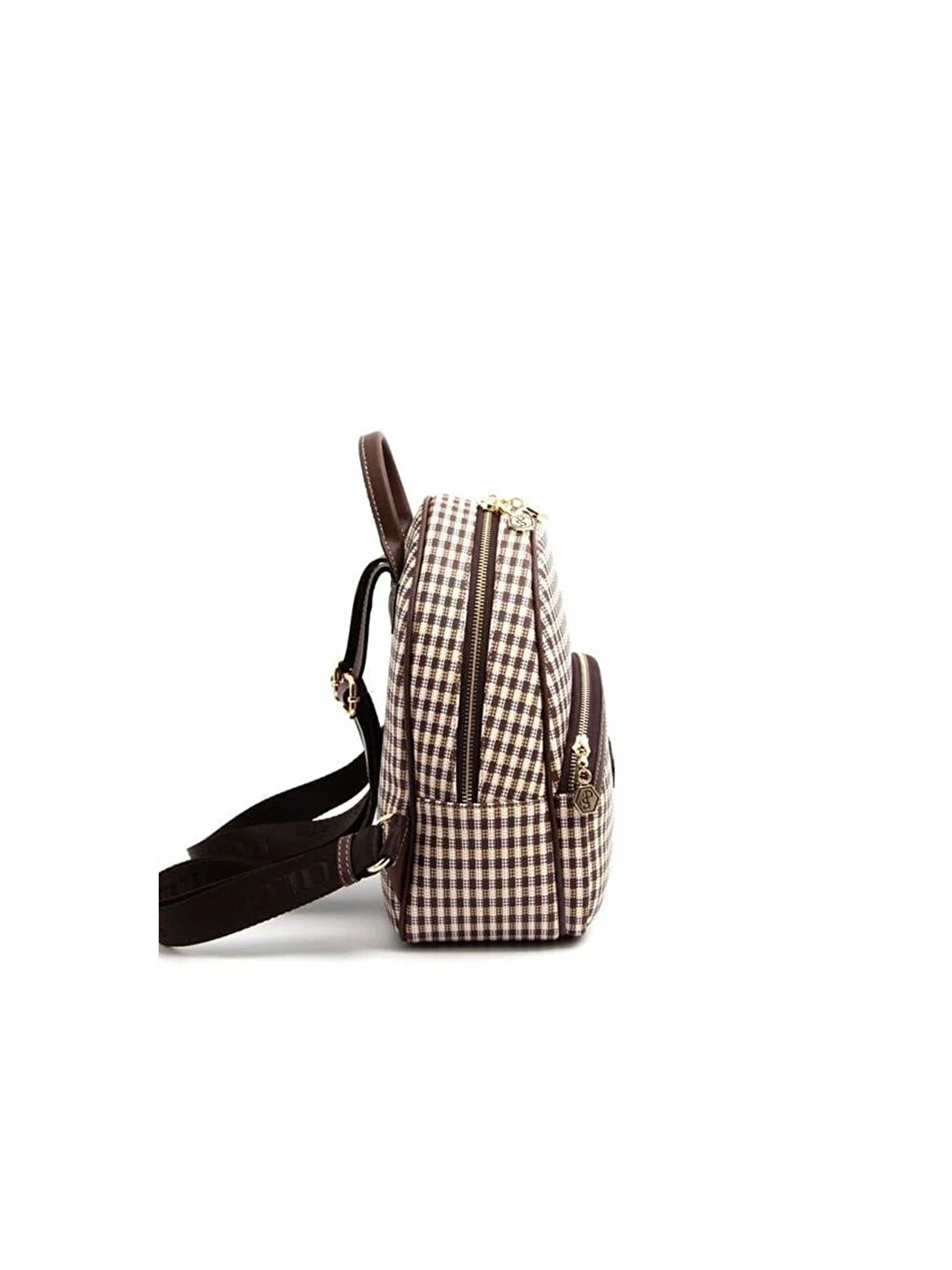 Kahverengi Kadın SP945-M191 SILVER POLO Sırt Çantası Kahve Sarı-Kahve-2