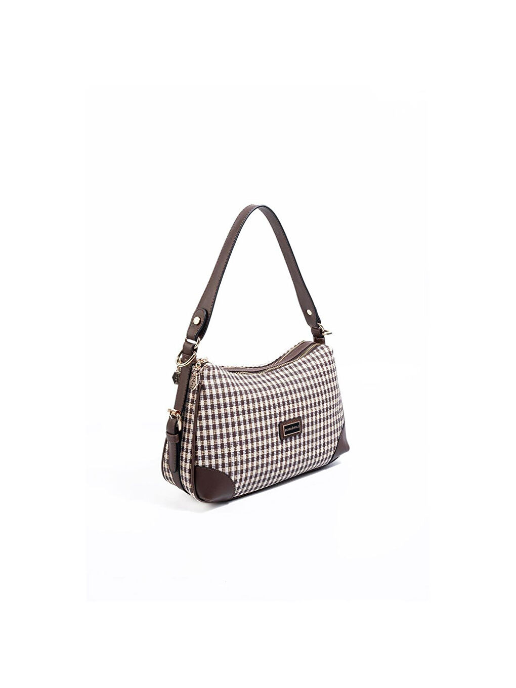 Kahverengi Kadın SP1269-M191 SILVER POLO Omuz Çantası Kahve Sarı-Kahve-1
