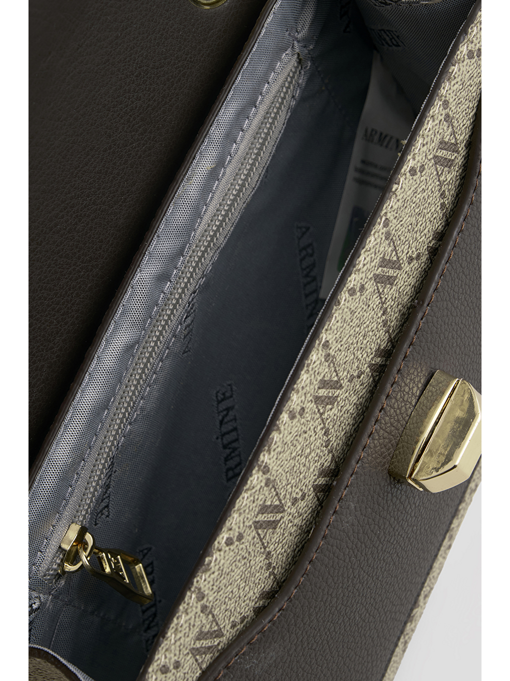 Bej Noktalı Çanta Vizon-2