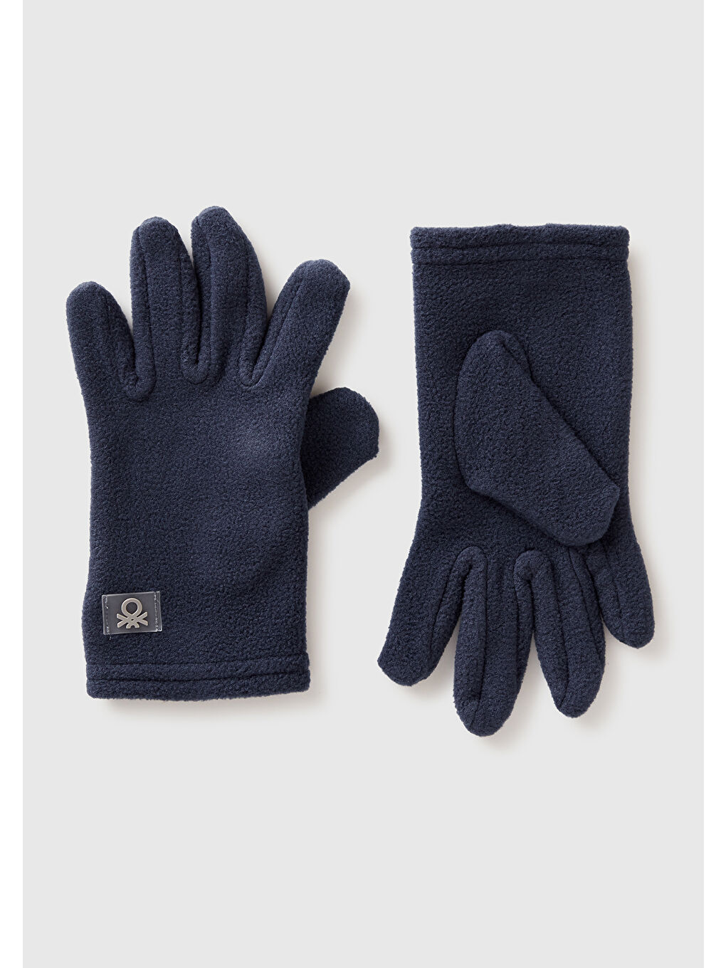 Kız Çocuk Lacivert Logo Detaylı  Eldiven