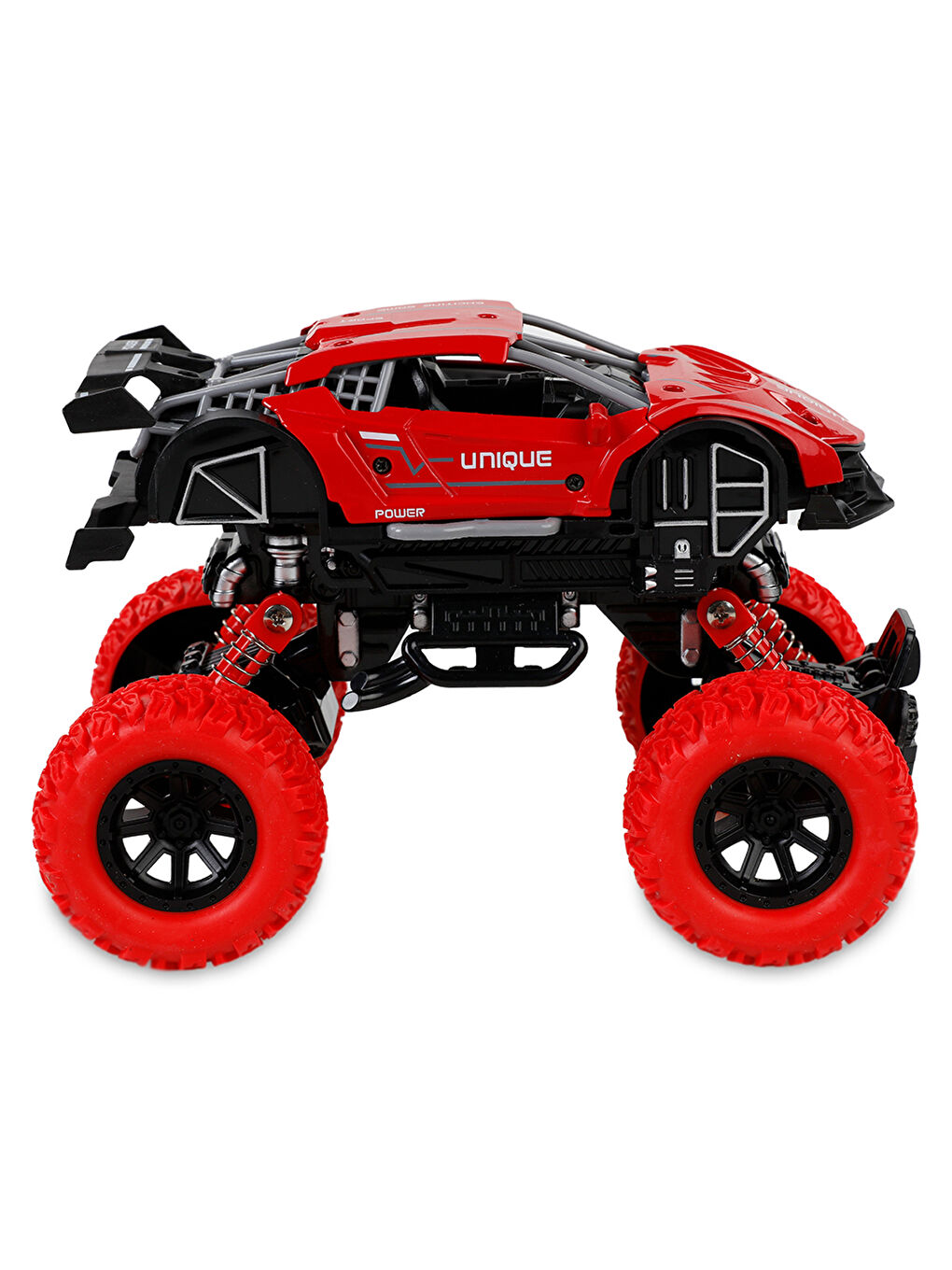 Dıe-Cast Off Road Arabası Çek Bırak Oyuncak Kırmızı