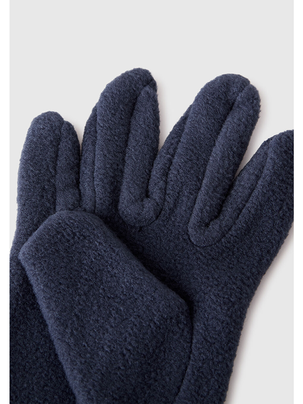 Kız Çocuk Lacivert Logo Detaylı  Eldiven-1