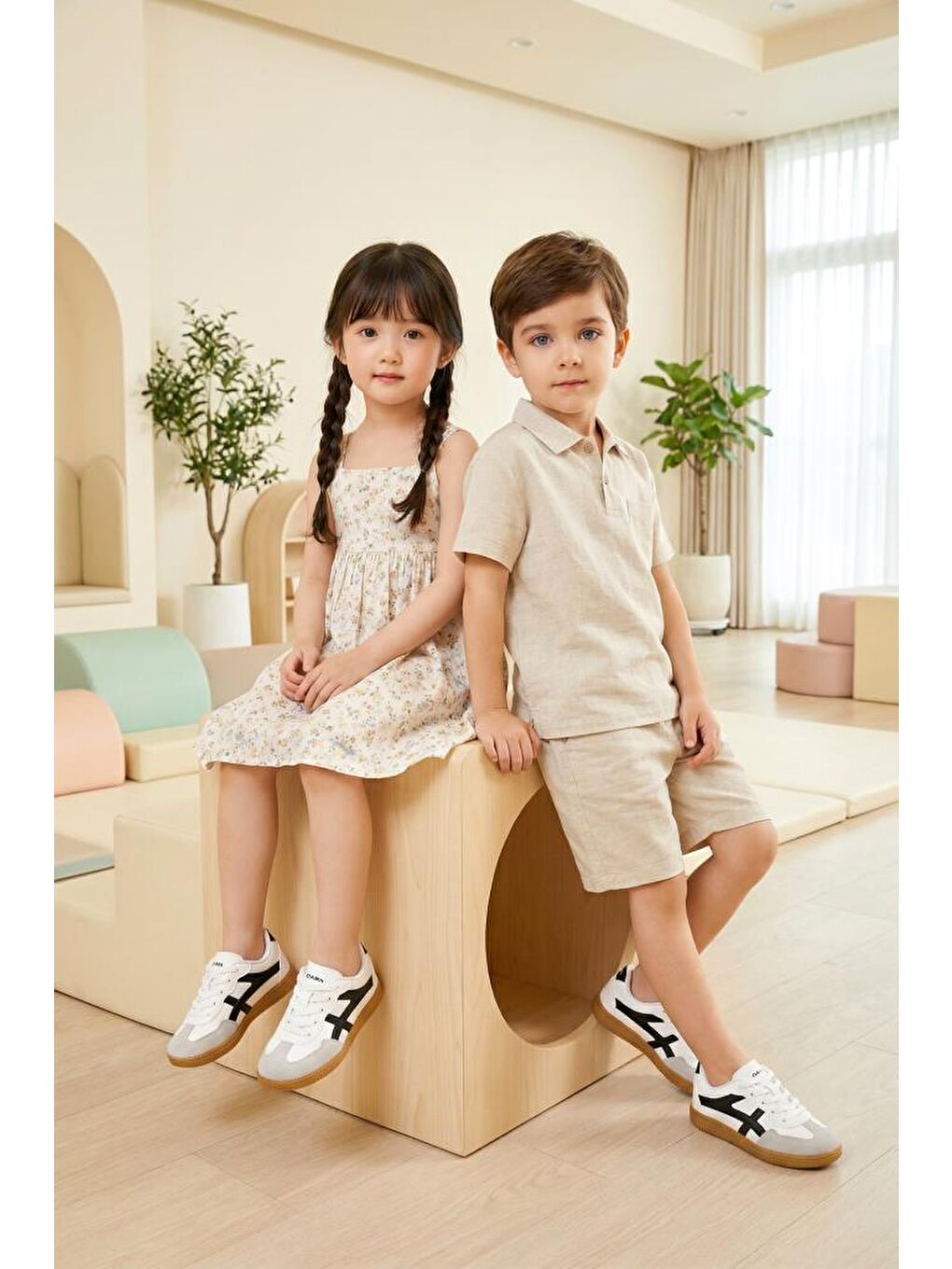 Beyaz KİDS DS K RUBY Sneaker Günlük Spor Ayakkabı Çocuk-5