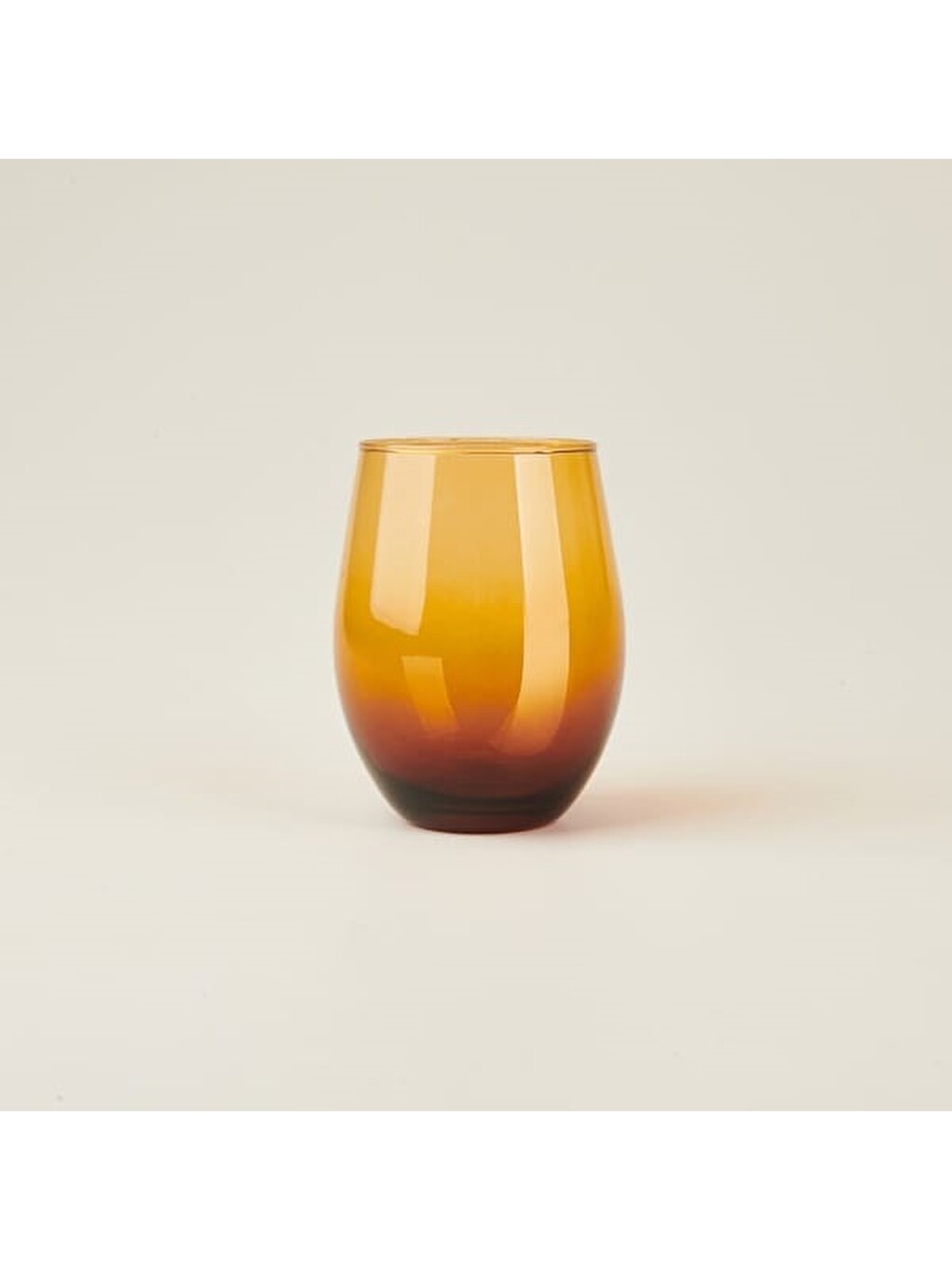 Sarı Iconic Meşrubat Bardağı - Amber - 570 Ml