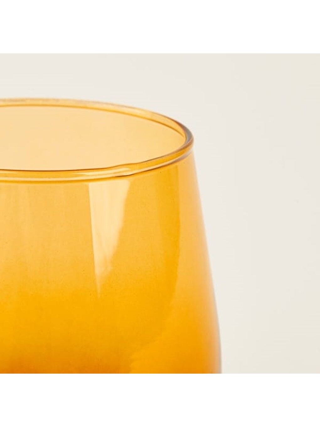 Sarı Iconic Meşrubat Bardağı - Amber - 570 Ml-1