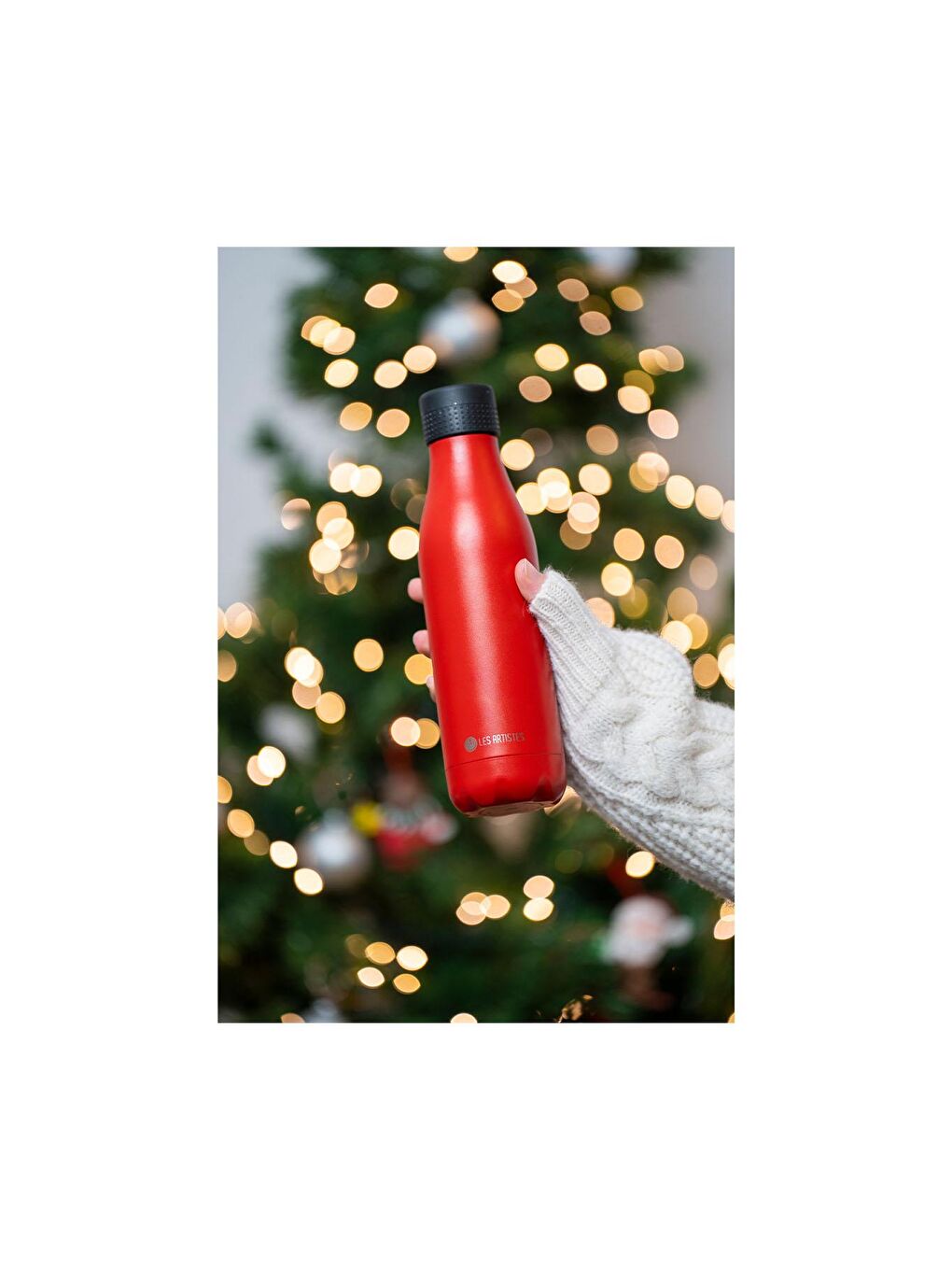 Kırmızı Isı Yalıtımlı Çelik Termos Matara 500ML Rouge-4