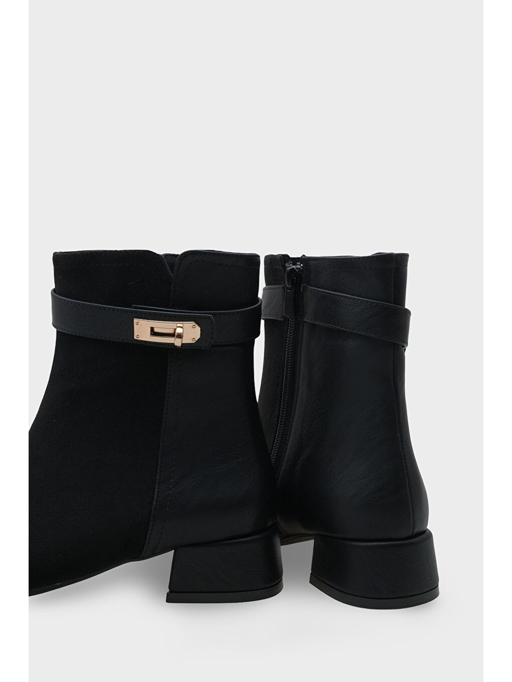 Dalenna Kadın Siyah Bot-3