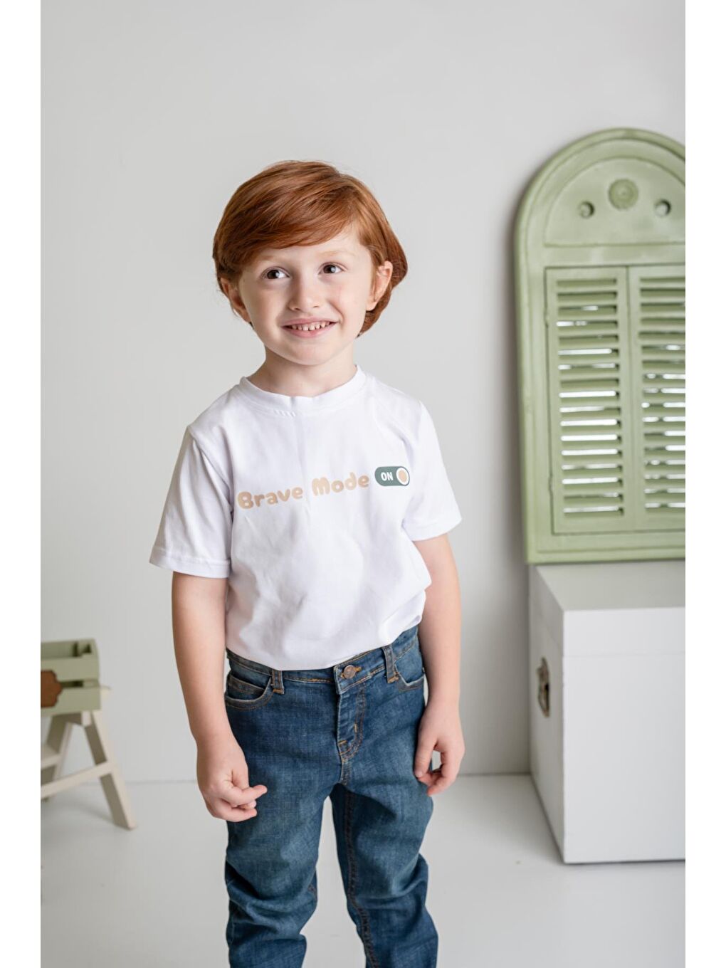 Erkek Çocuk Yelekli Dörtlü Takım - Yeşil-2