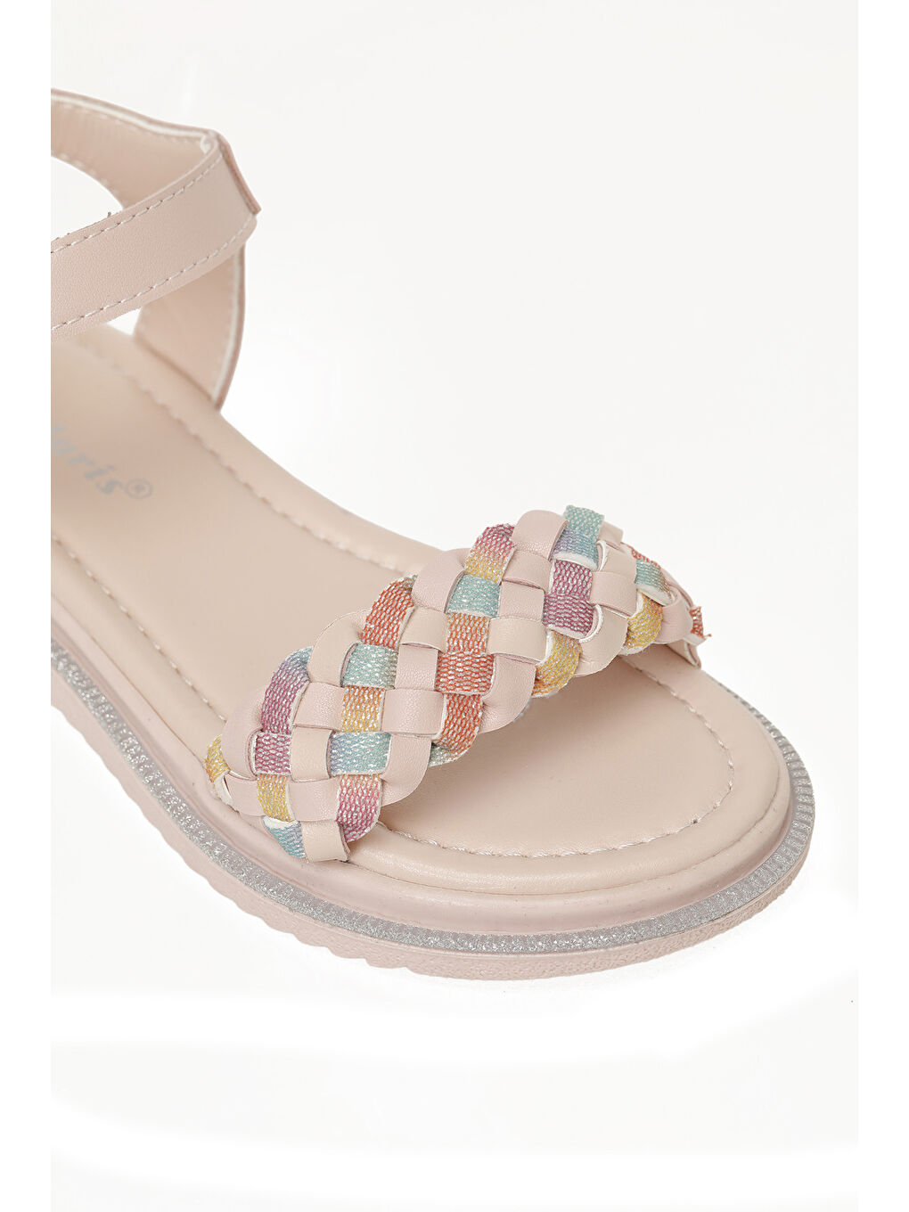 Pembe İLOK.F6FX Pudra Kız Çocuk Sandalet-6