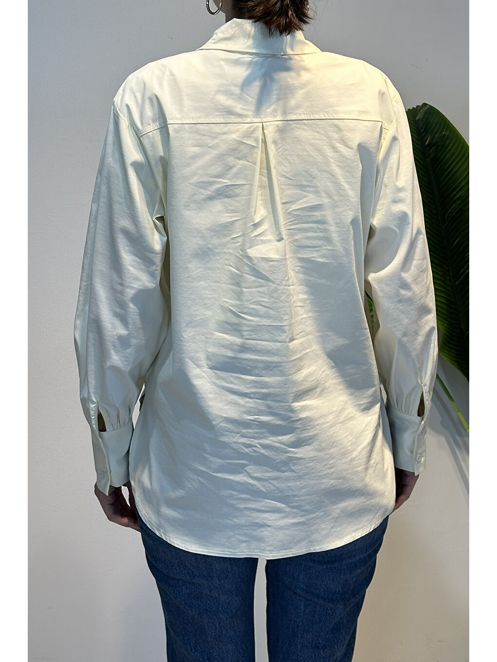 Ekru Missemramis Violet Gömlek 5223 Krem-3