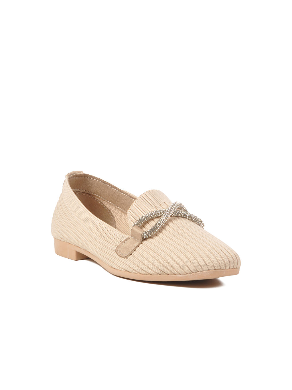 Bej Hafif Triko Kadın Babet 517029 Z-2