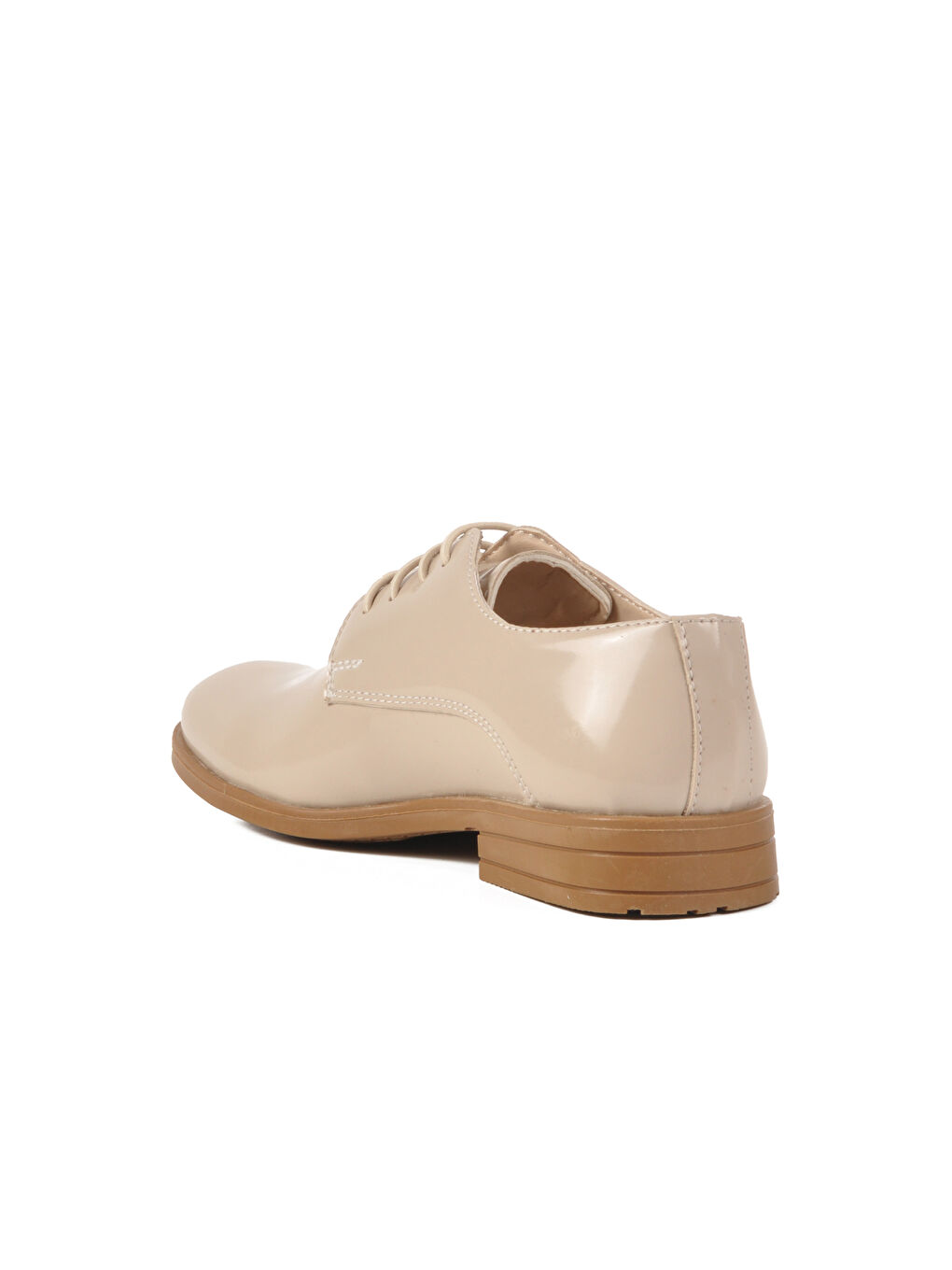 Bej Rugan Erkek Çocuk Klasik Ayakkabı 3020 F-3