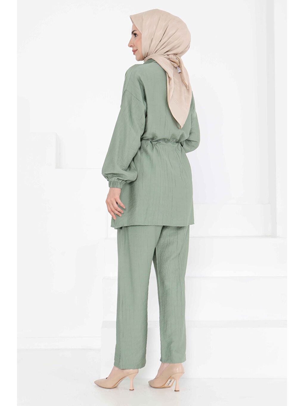 Beli Bağlamalı İkili Takım Yeşil - 27181-3