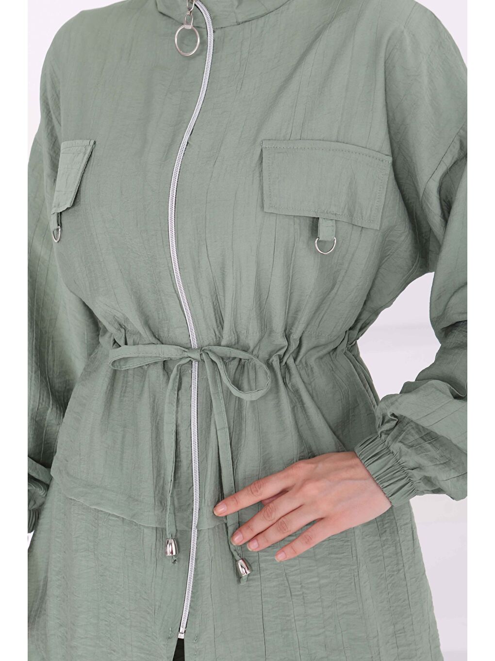 Beli Bağlamalı İkili Takım Yeşil - 27181-6