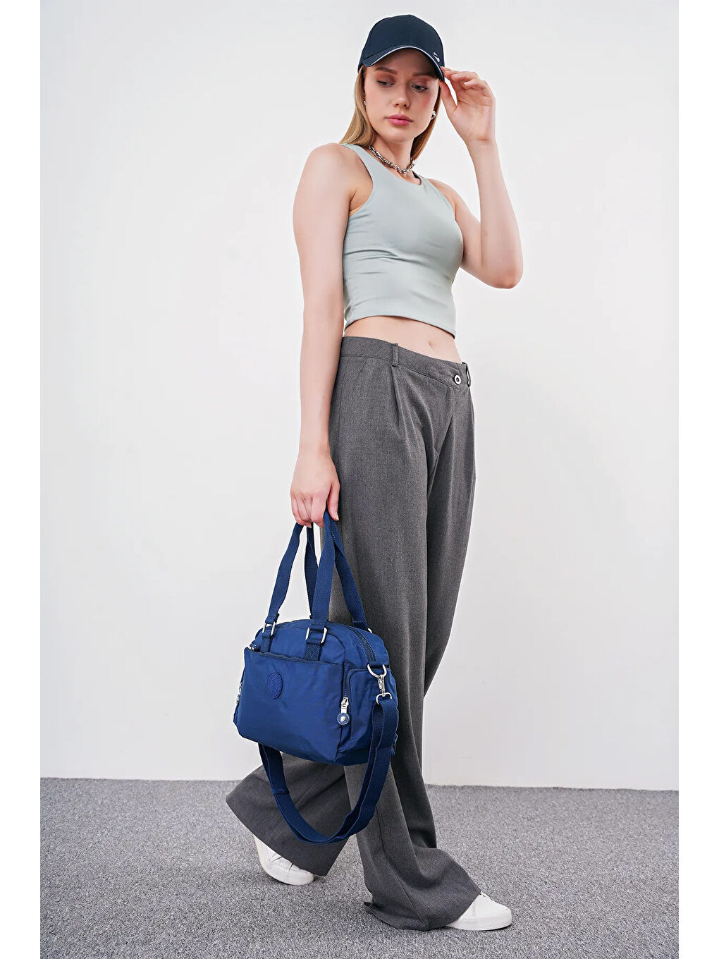 Lacivert Kadın Omuz Çantası BHPC6008-2