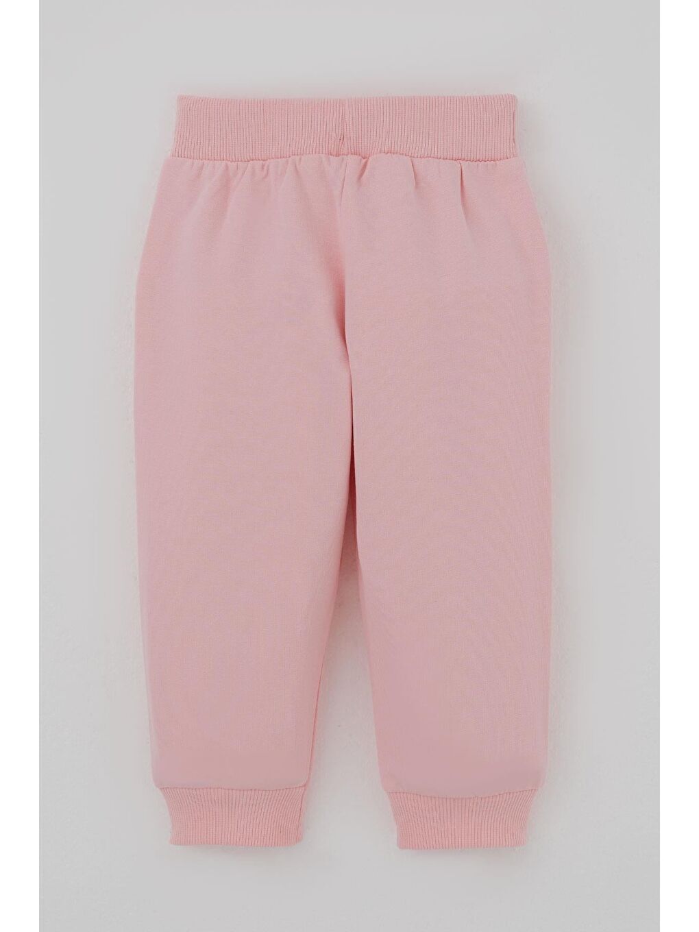 Ekru Kız Bebek Eşofman Takımı Pembe Çiçek Desenli Krem (6 Ay-2 Yaş)-4