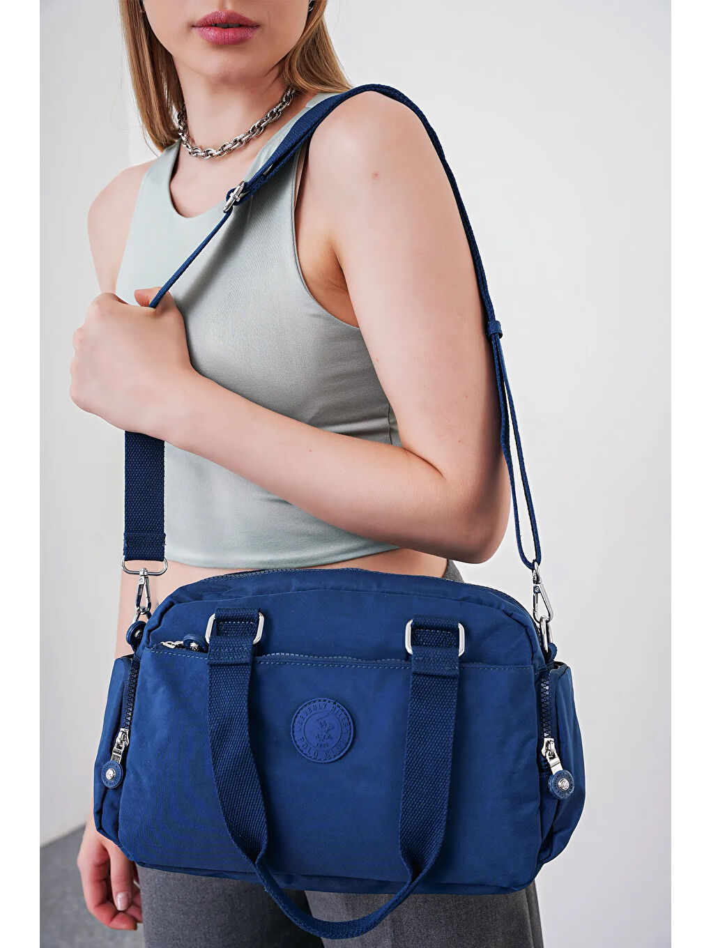 Lacivert Kadın Omuz Çantası BHPC6008-6