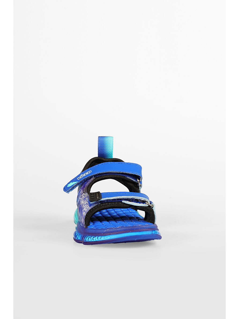 Felipe Işıklı Erkek Bebek Saks Mavi Sandalet-3