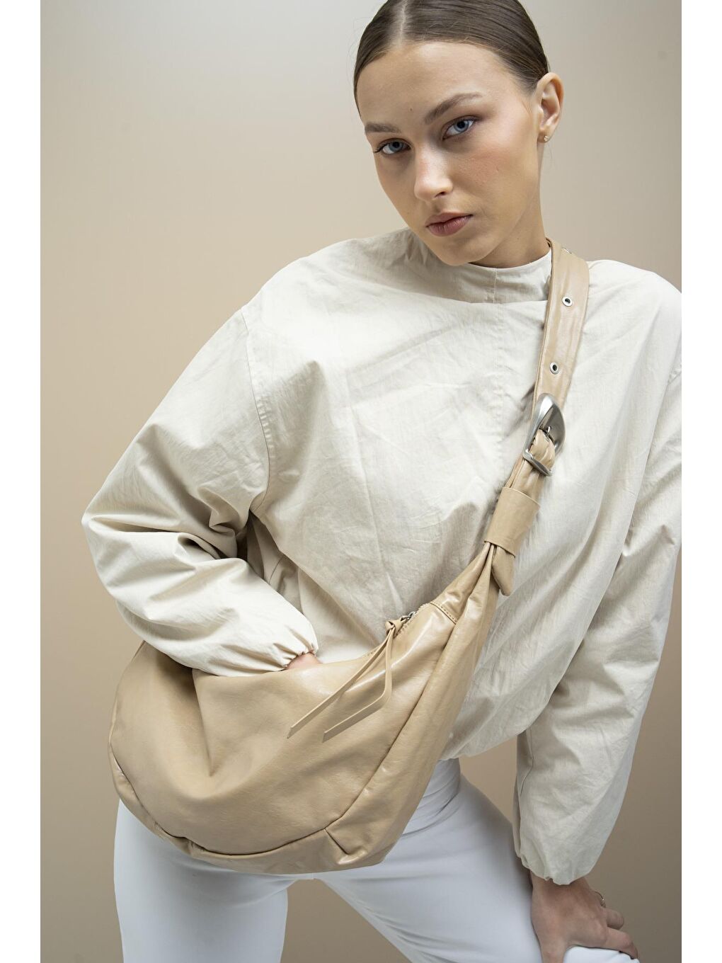 Bej Kadın Omuz Çantası BYN2245-1