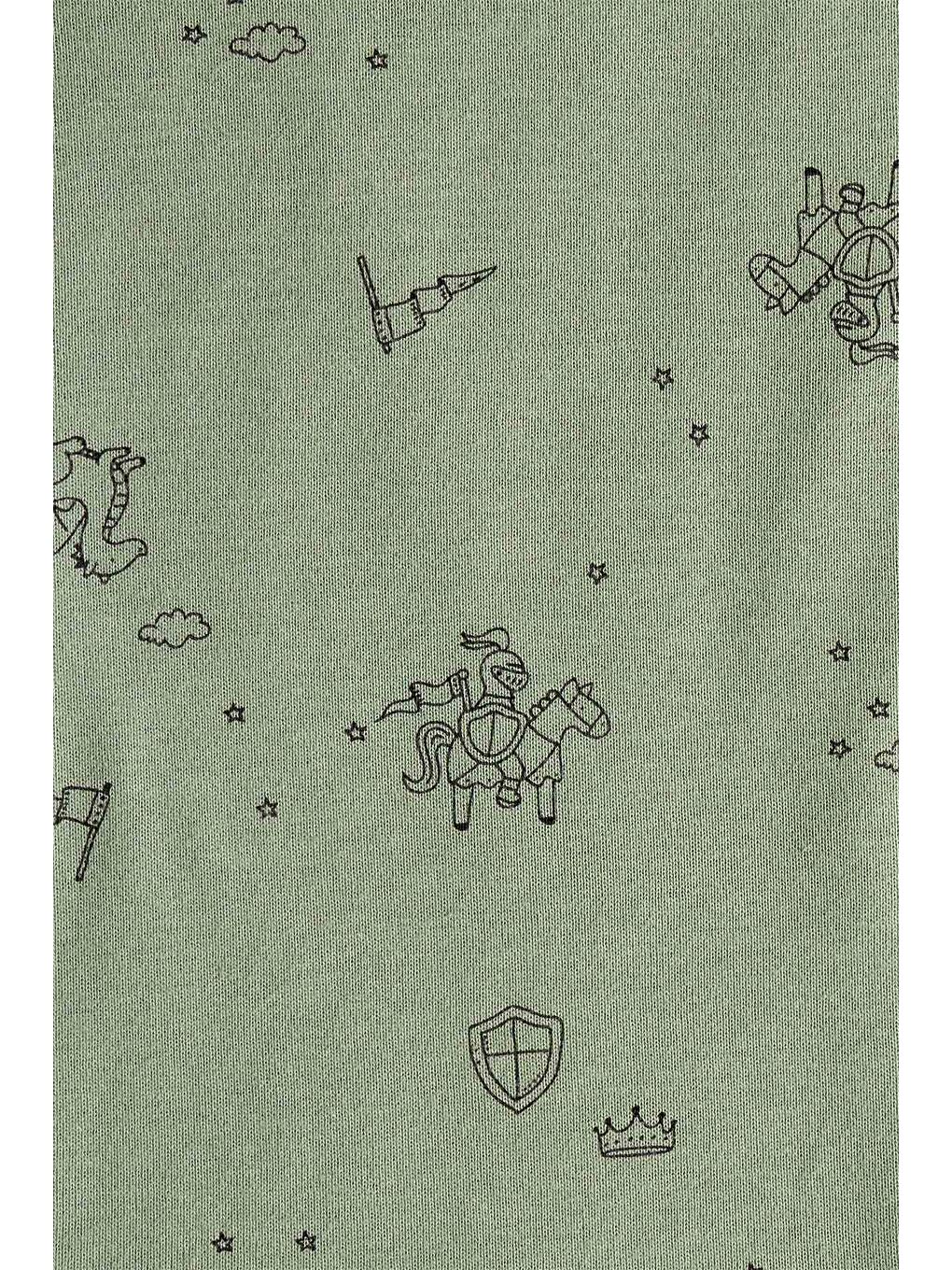 Erkek Bebek Yeşil 3Lü Set-4