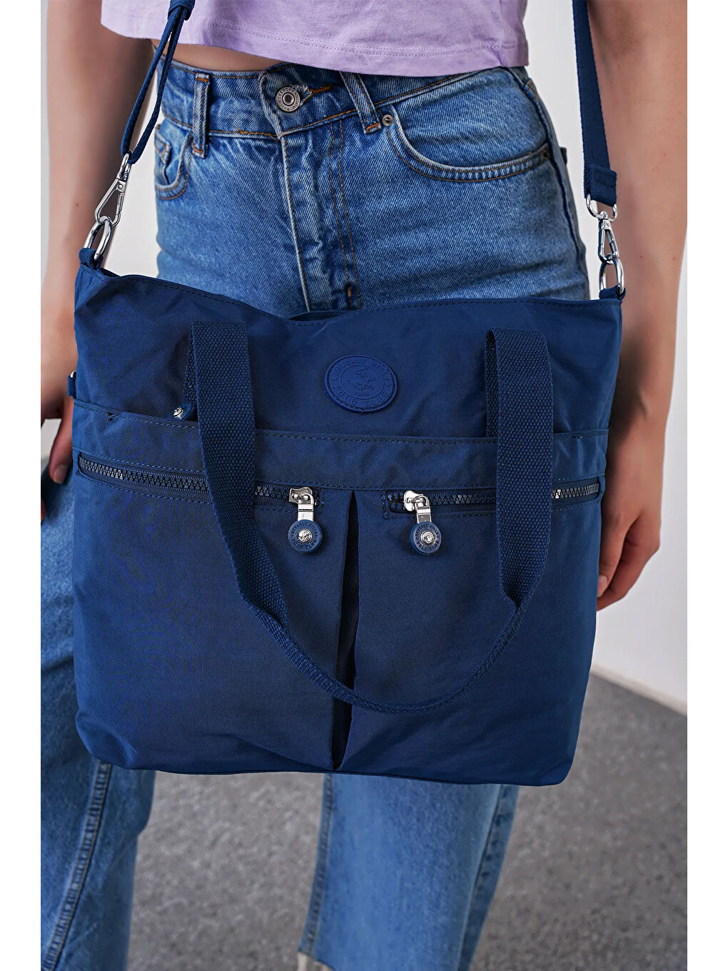 Lacivert Kadın Omuz Çantası BHPC6014-6