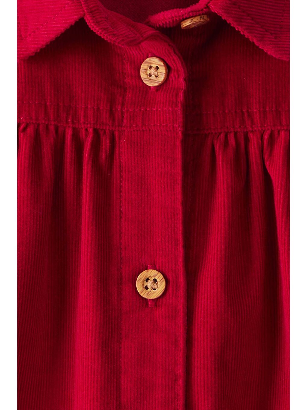 Kız Bebek Kırmızı Elbise-3