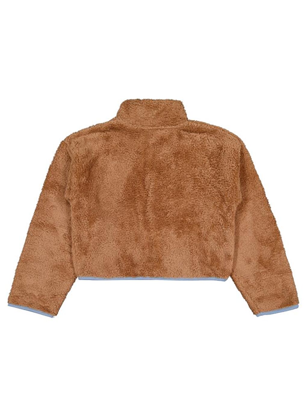 Girls Elcik Aksesuarlı 10-13 Yaş Hırka - Kahverengi 12-13 Yaş-1