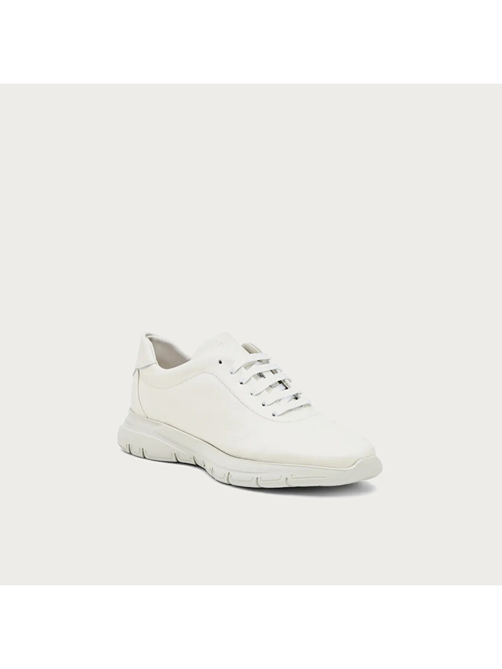 Beyaz Kadın Sneaker 43P3 MOUSSE Leather OffWhite-1