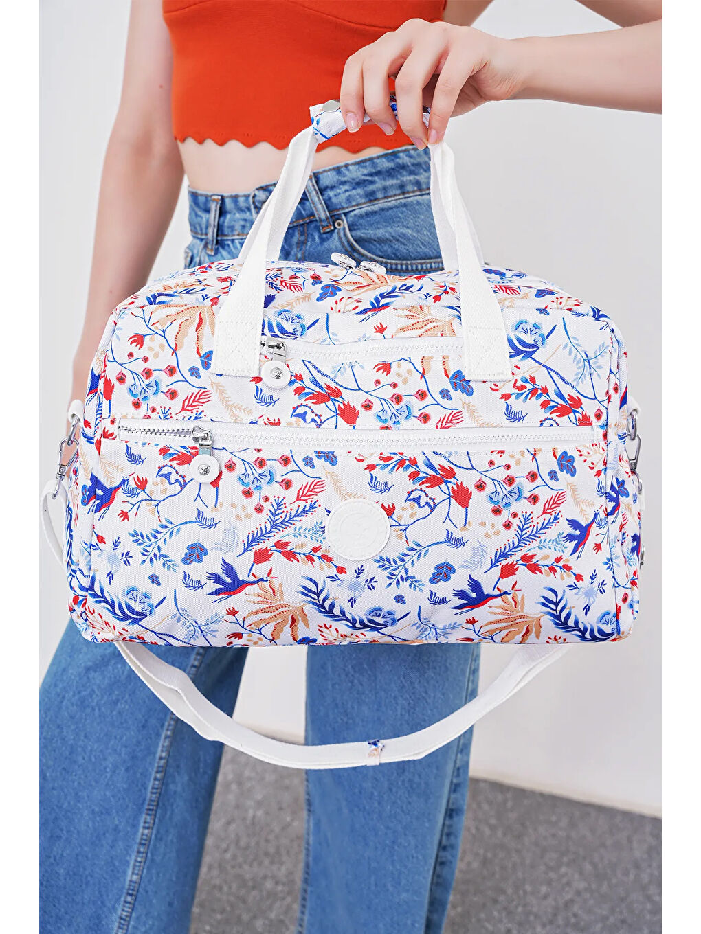 Karışık Fermuar Detaylı El Çantası BHPC6011-3