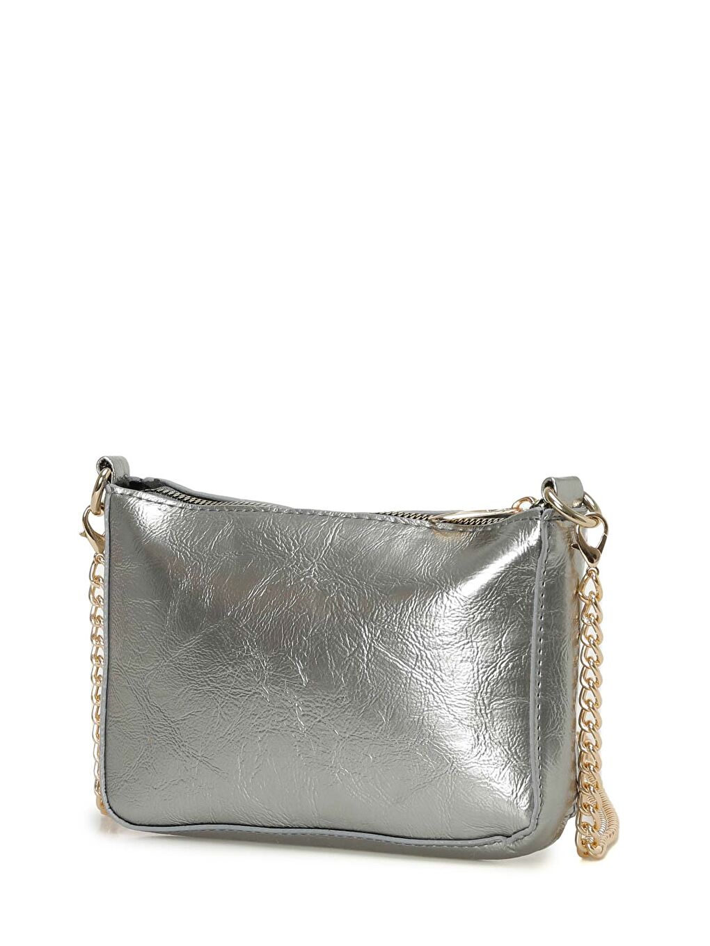 Gri CLT DRES CPRZ 4PR Gümüş Kadın Çapraz Çanta-1