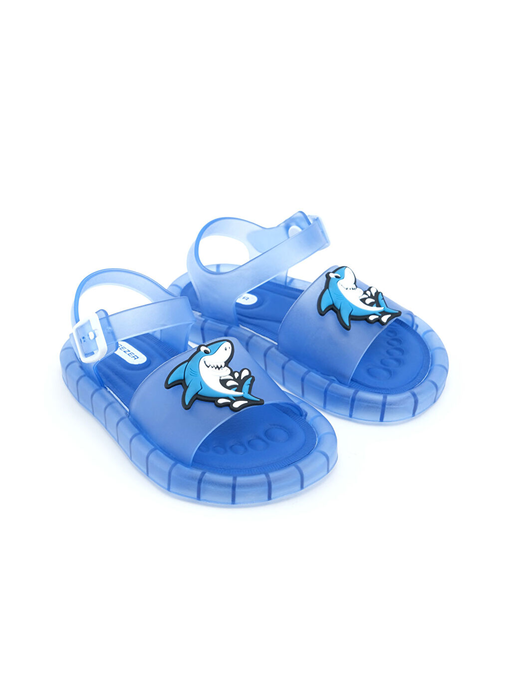 Mavi Erkek Çocuk Yazlık Airblow Bilekten Tokalı Ayarlanabilir Rahat Işıklı Taban Günlük Sandalet-2