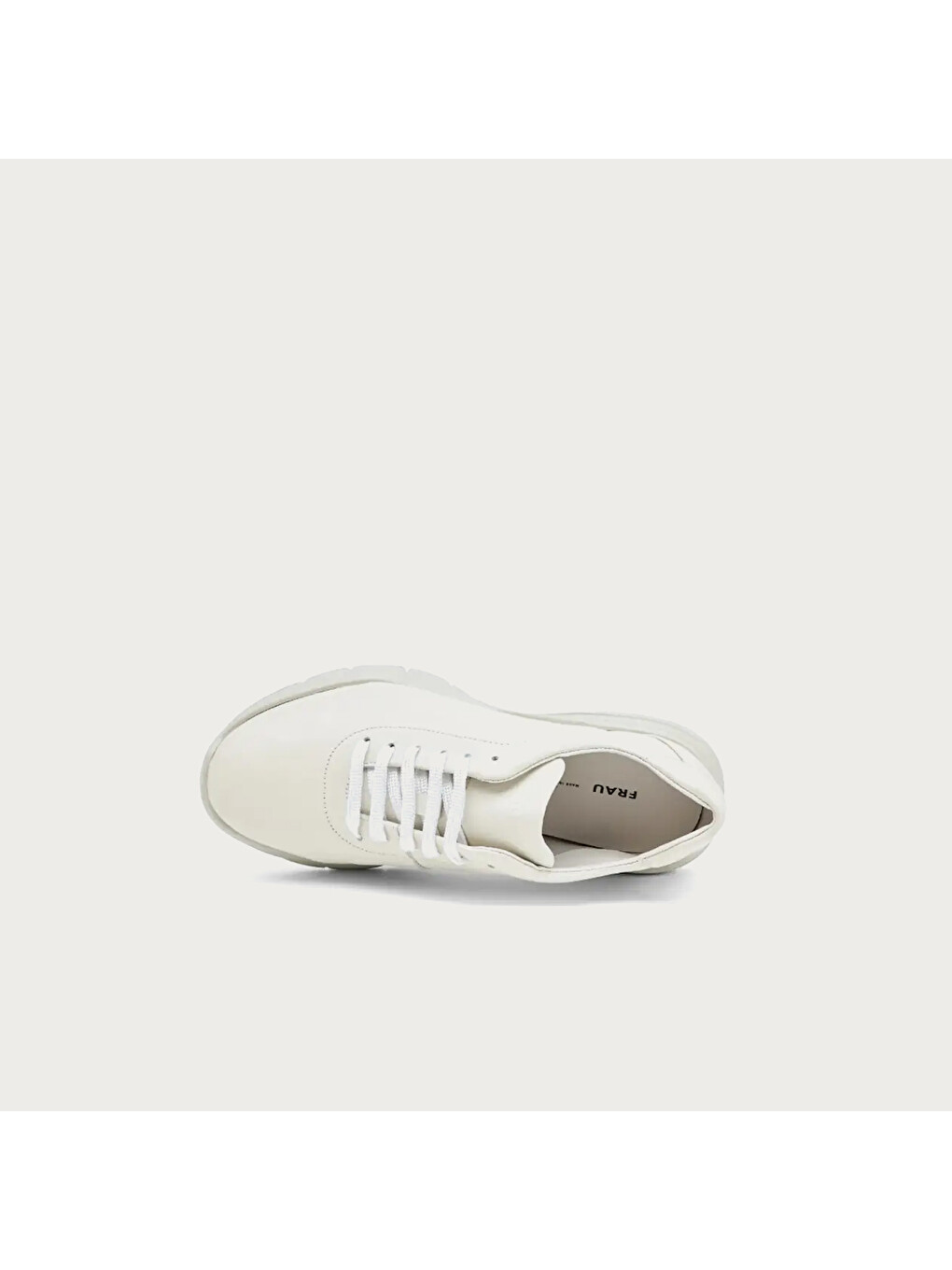 Beyaz Kadın Sneaker 43P3 MOUSSE Leather OffWhite-3