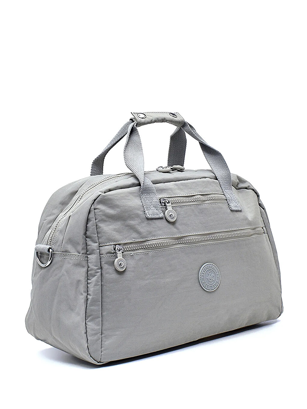 Gri Fermuar Detaylı El Çantası BHPC6011-1