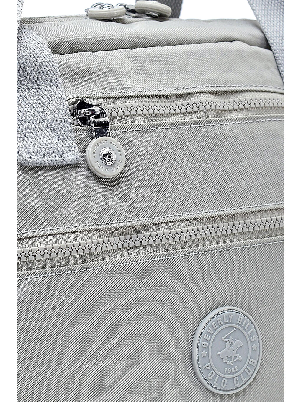 Gri Fermuar Detaylı El Çantası BHPC6011-2