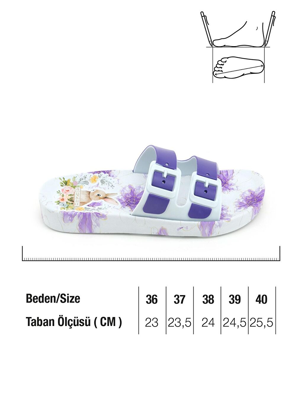 Lila Kadın Yazlık Airblow Islak Zemine Uygun Rahat Taban Ev Banyo Havuz Plaj Günlük Terlik-1