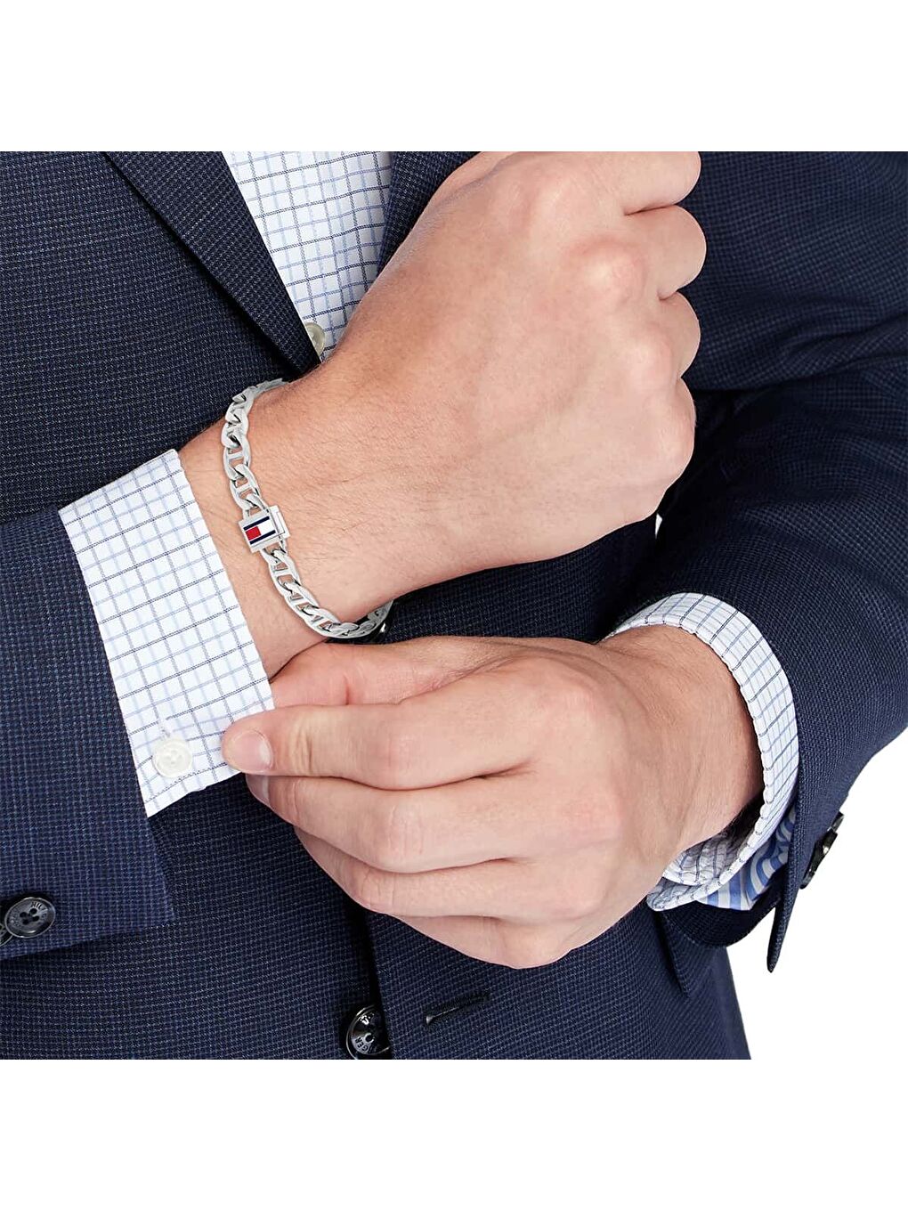 Gri THJ2790645 Erkek Bileklik-1