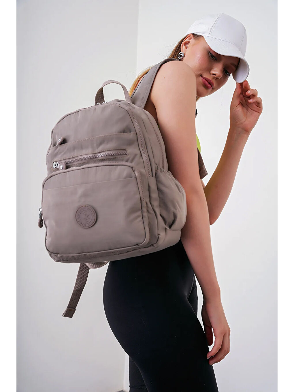 Bej Kadın Sırt Çantası BHPC6010-5