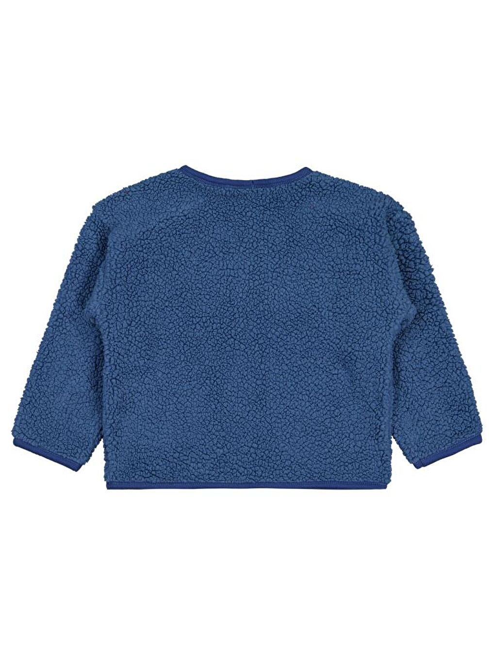 İndigo Boys Yıldız Nakışlı 2-5 Yaş Hırka - Mavi5-6 Yaş-1