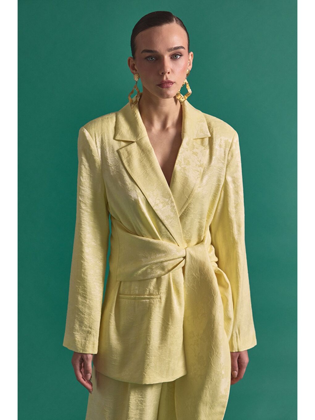 Freya Ceket - Sarı-1