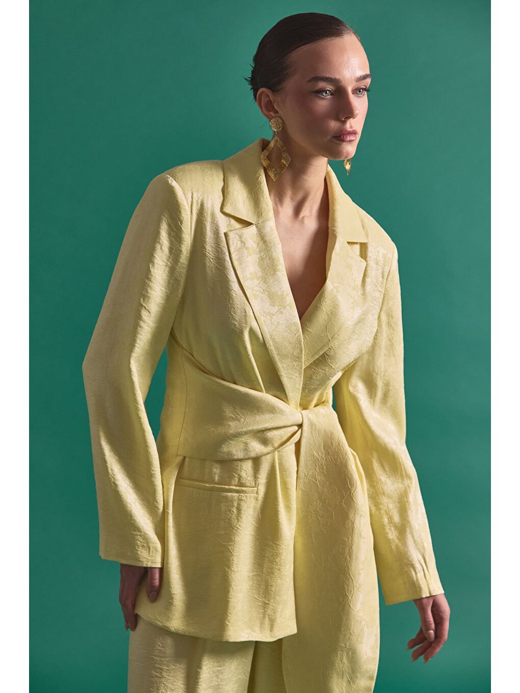 Freya Ceket - Sarı-2