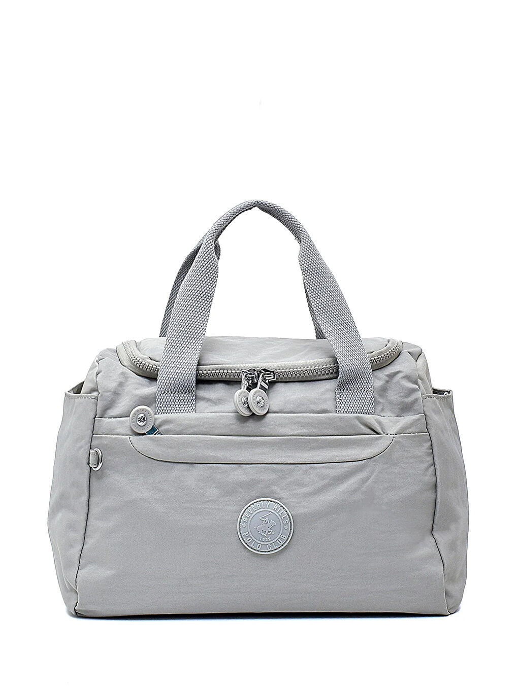 Gri Çıkarılabilir Askılı Kadın El Çantası BHPC6012