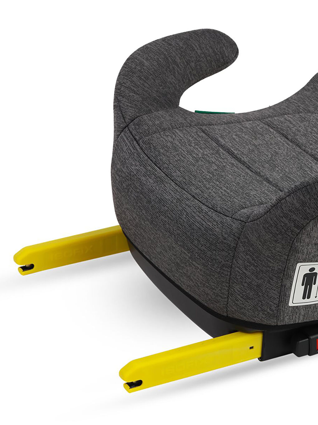Lord Fix I-Size 15-36 kg Yükseltici Oto Koltuğu Gri-4