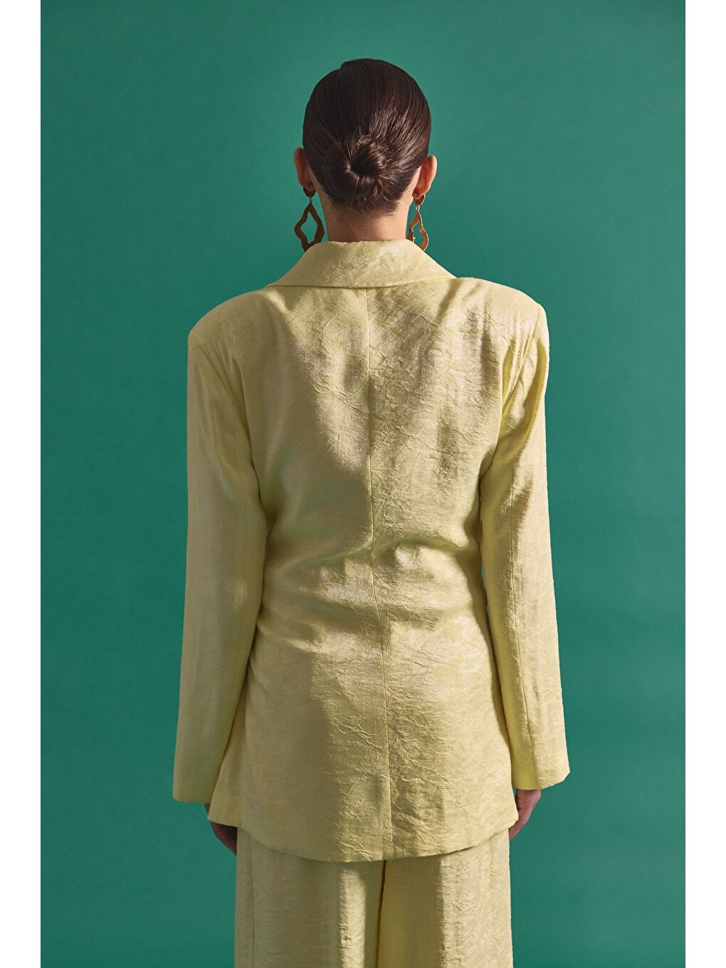 Freya Ceket - Sarı-7