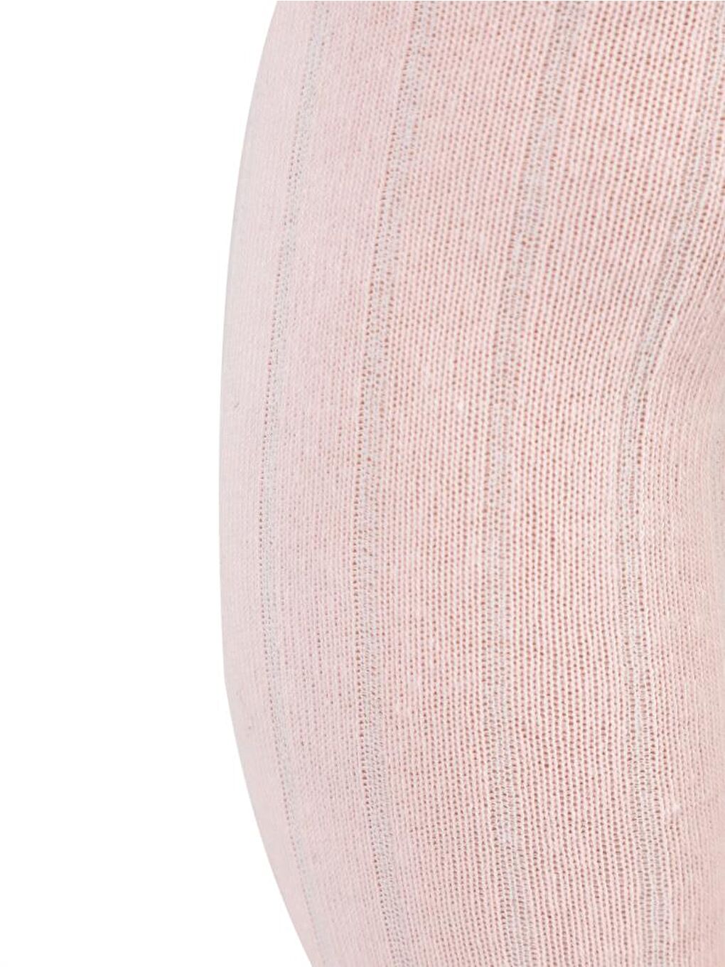 Girls Derbili Fiyonk Aksesuar 3-11 Yaş Kız Külotlu Çorap - Pembe 3-4 Yaş-1